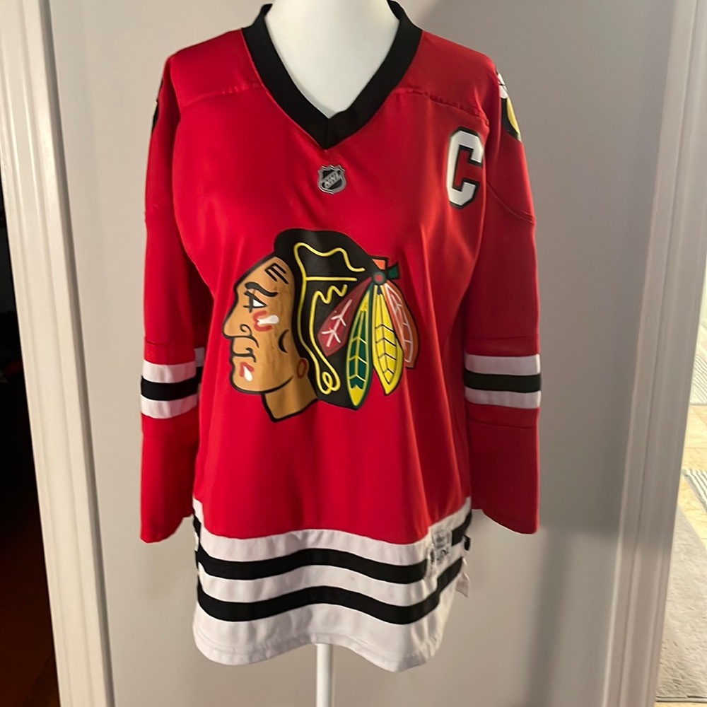 Blackhawks Toews hockey Jersey